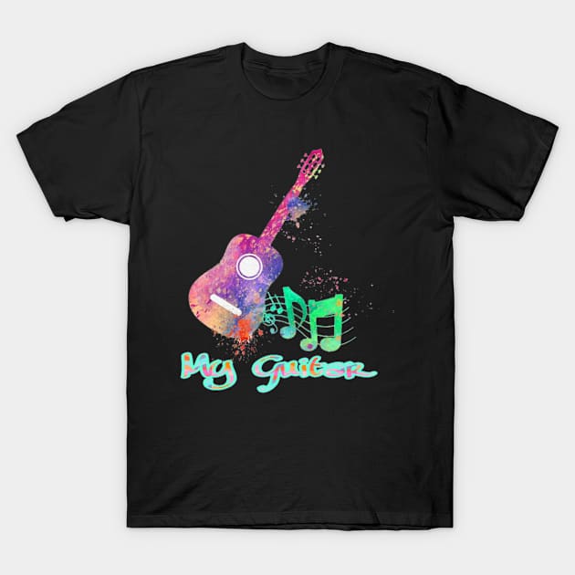 My guitar T-Shirt by Sing_gelem